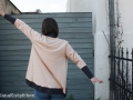 cardigan fuer frauen hinten. Schnitt My Cuddel me von Schaumzucker. janaknoepfchen naehblog. Nähen für jungs