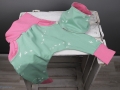 Selbstgenähte Babyset aus Hose und Tuch als. Geschenk zur Geburt. JanaKnöpfchen - Nähen für Jungs