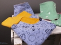 Selbstgenähte Babyset aus Hose und Tuch zur Geburt. Geschenk zur Geburt. JanaKnöpfchen - Nähen für Jungs