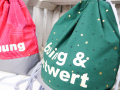Selbstgenähte Bücherrucksäcke für das Familienzentrum Schwielowsee.  JanaKnöpfchen - Nähen für Jungs