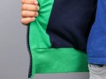 Detail des Beleges und des Bündchens der selbstgenähten Collegejacke. JanaKnöpfchen - Nähen für Jungs