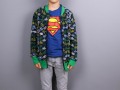 Collegejacke offen gezeigt. JanaKnöpfchen - Nähen für Jungs