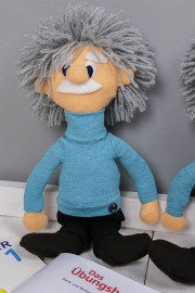 Albert Einstein als Klassenmaskottchen. JanaKnöpfchen - Nähen für Jungs