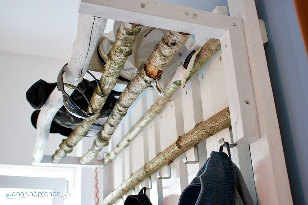 Diy Garderobe Fur Den Flur Selbstgebaute Gaderobe Ikea Hack