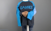 Selbstgenähtes Gamershirt für Jungs. JanaKnöpfchen - Nähen für Jungs