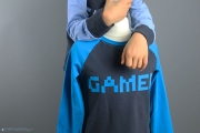 Shirt für Jungs mit Gamer-Applikation. JanaKnöpfchen - Nähen für Jungs