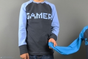 Gamer-Shirt für Jungs nähen. JanaKnöpfchen - Nähen für Jungs