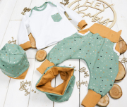 Babygeschenkset genäht für kleinen Dame. Nähen für Jungs
