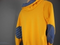 hoodie kroodie mit armpatches naehen. janaknoepfchen. nähblog - nähen für jungs