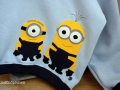 Hoodie Minion Detail.Janaknoepfchen Kopie