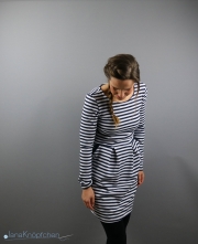 Gestreiftes Sweatkleid Chloe nähen für Frauen. JanaKnöpfchen - Nähen für Jungs