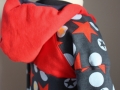 hoodie letz knöpf kapuze hinten-janaknöpfchen. nähen für jungs