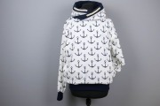Selbstgenähter Ankerhoodie für Frauen. JanaKnöpfchen