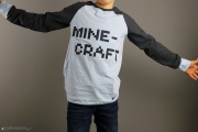 selbstgenähte Minecraft-Shirt für Jungs. JanaKnöpfchen - Nähen für Jungs