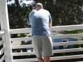 Selbstgenähte Shorts für Männer Rückseite. JanaKnöpfchen - Nähen für Männer