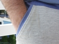 Taschendetail der selbstgenähten Shorts für Männer.Selbstgenähte Shorts für Männer. JanaKnöpfchen - Nähen für Jungs