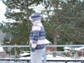 Selbstgenähter Weihnachtshoodie für den Mann mit Norwegermuster. JanaKnöpfchen - Nähen für Jungs