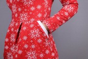 Taschen am selbstgenähten Weihnachtskleid. JanaKnöpfchen - Nähen für Jungs