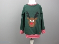 Weihnachtsshirt nähen mit Rentierapplikation.  JanaKnöpfchen - Nähen für Jungs
