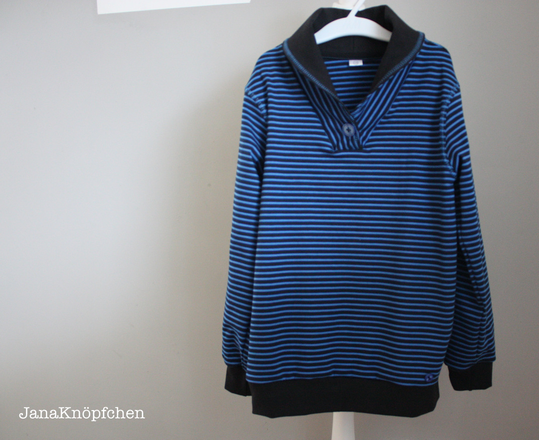 Hoodie für Jungs. Herzbube Schnitt von Fred von Soho. JanaKnöpfchen Nähblog - Nähen für jungs