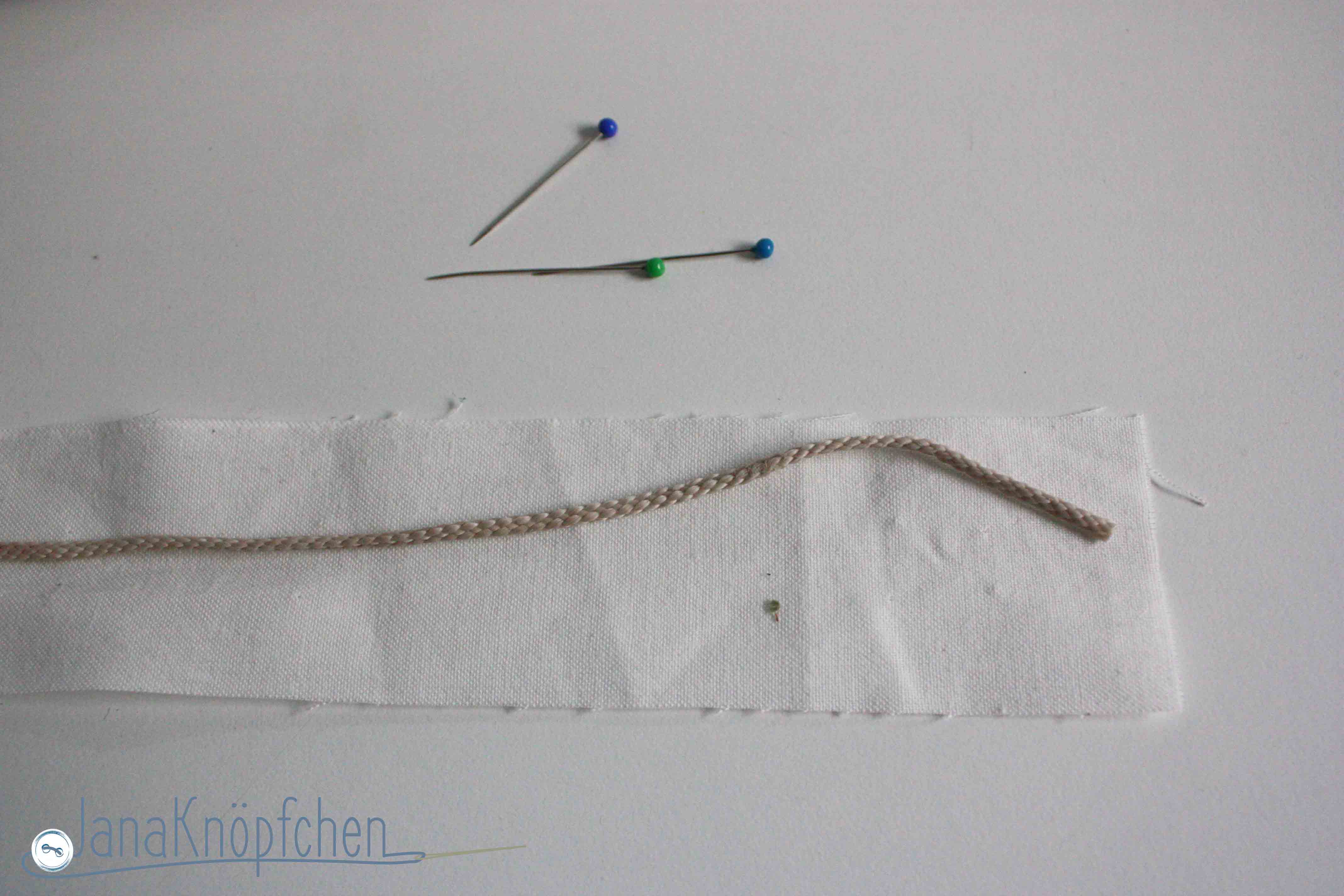 Tutorial Schlafbrille Paspel. JanaKnoepfchen