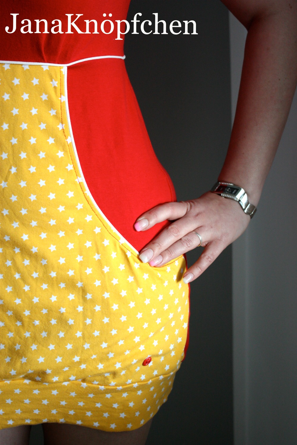 Nähwerk Kleid Martha Schnitt von das Milchmonster für eine Freundin genäht. JanaKnöpfchen - Nähen für jungs