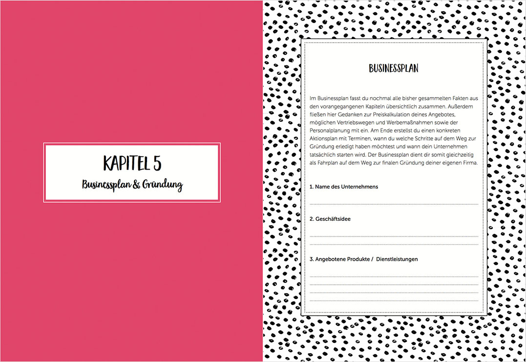 Buch Mompreneurs. Selbstständig mit Kind von Julia Bräunig. Rezension JanaKnöpfchen - Businessplan