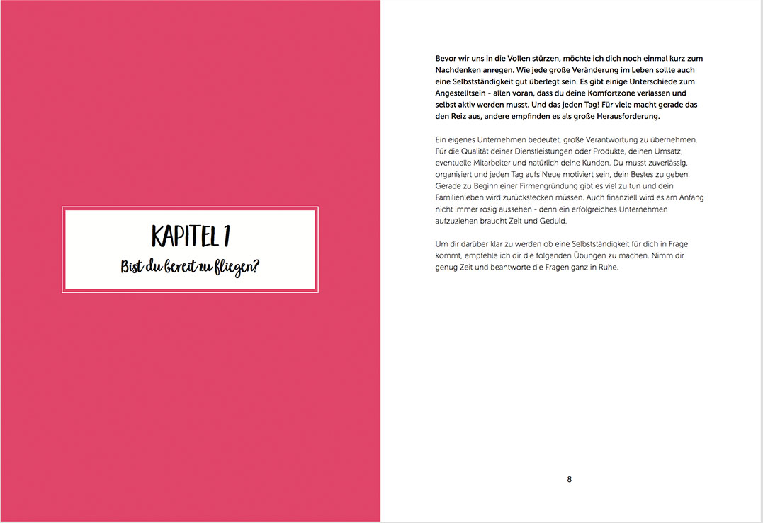 Buch Mompreneurs Selbstständig mit Kind von Julia Bräunig. Rezension JanaKnöpfchen