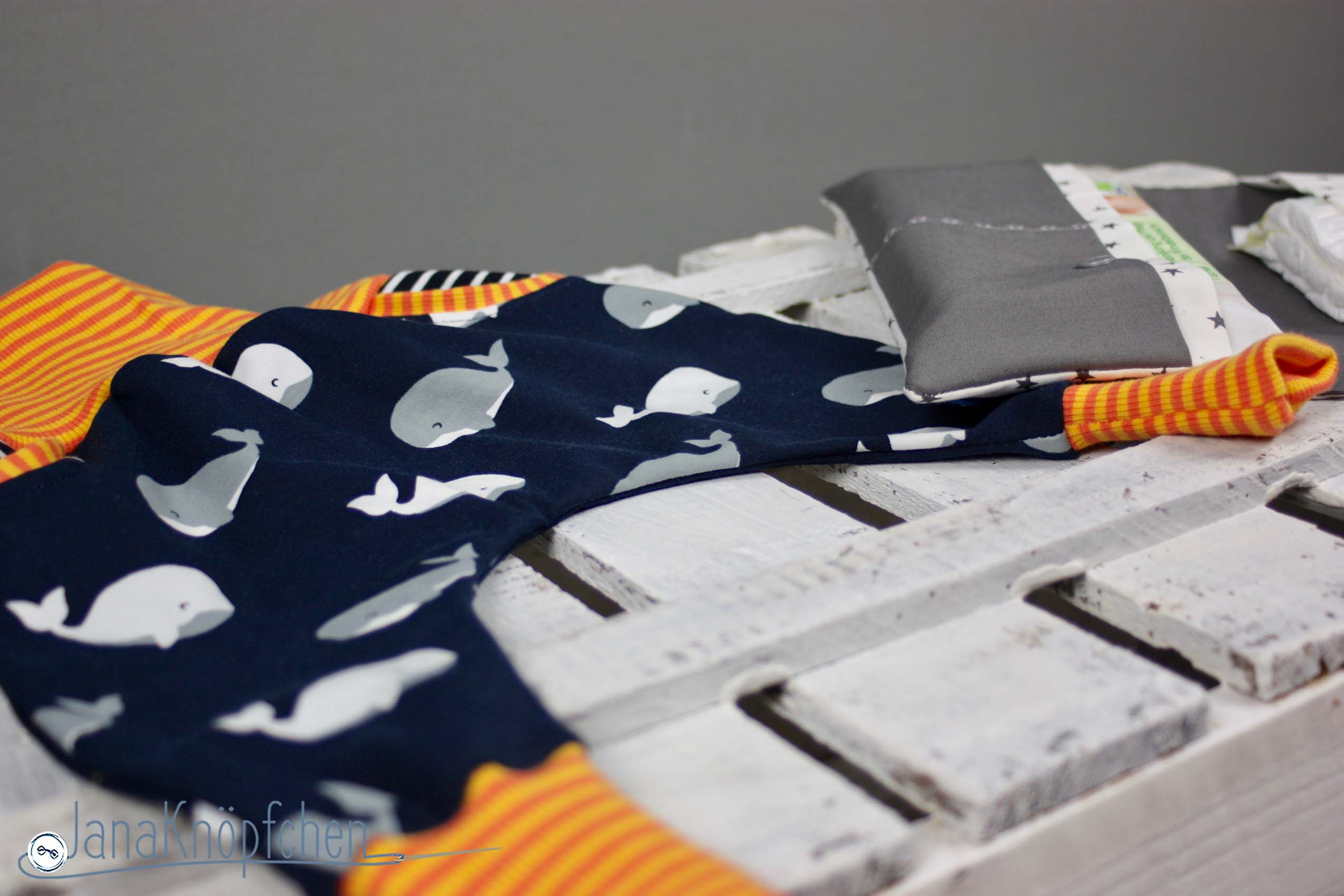 Babyset für Jungs nähen als Geschenk zur Geburt. JanaKnöpfchen - Nähen für Jungs. Nähblog