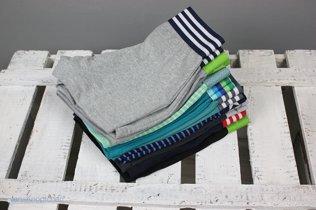 Boxershorts nähen für Jungs aus Stoffresten. JanaKnöpfchen - Nähen für Jungs