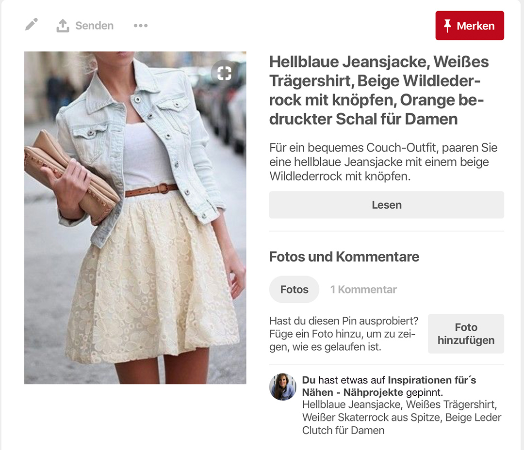 Pinterest-inspiration kurzen selbstgenähten Faltenrock. JanaKnöpfchen - Nähen für Jungs