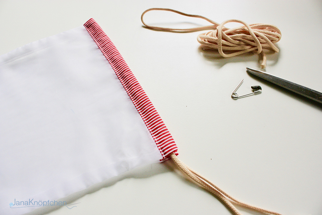 Tutorial selbstgenähter Gemüsebeutel. Upcycling. JanaKnöpfchen - Nähen für Jungs