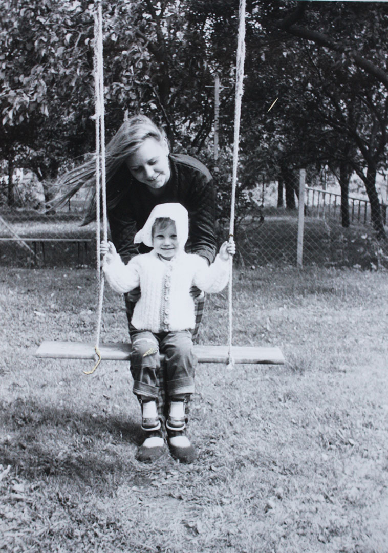 Meine Schwester und ich. IMMER