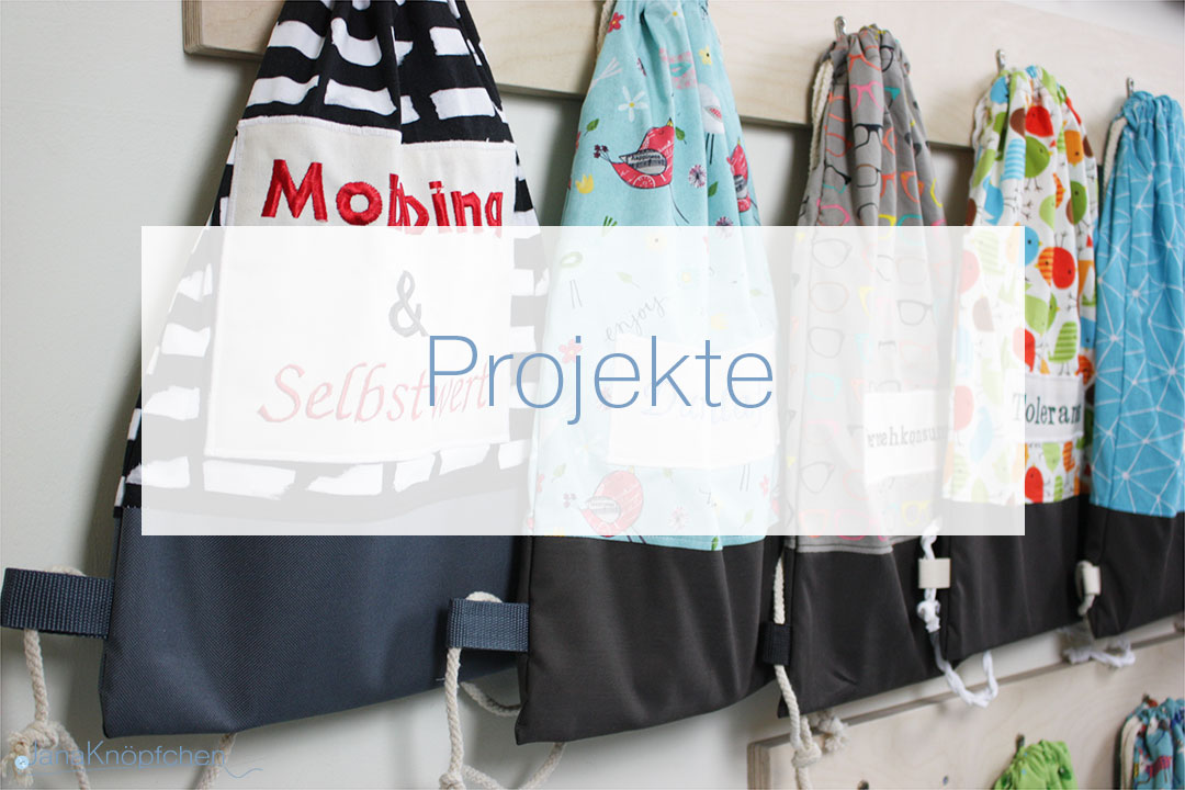 Projekte für Kinder. Nähprojekte und Kooperationen mit JanaKnöpfchen - Nähen für Jungs
