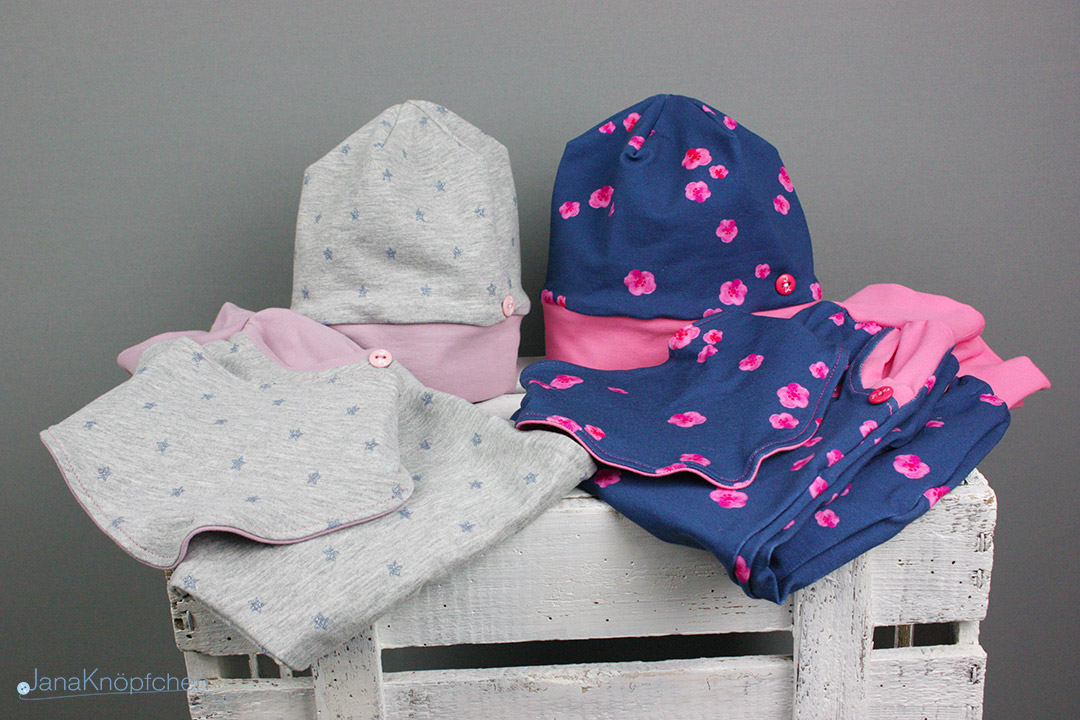 Blogpost für kleine Mädchen genäht - Babyset selbstgenäht. JanaKnöpfchen - Nähen für Jungs