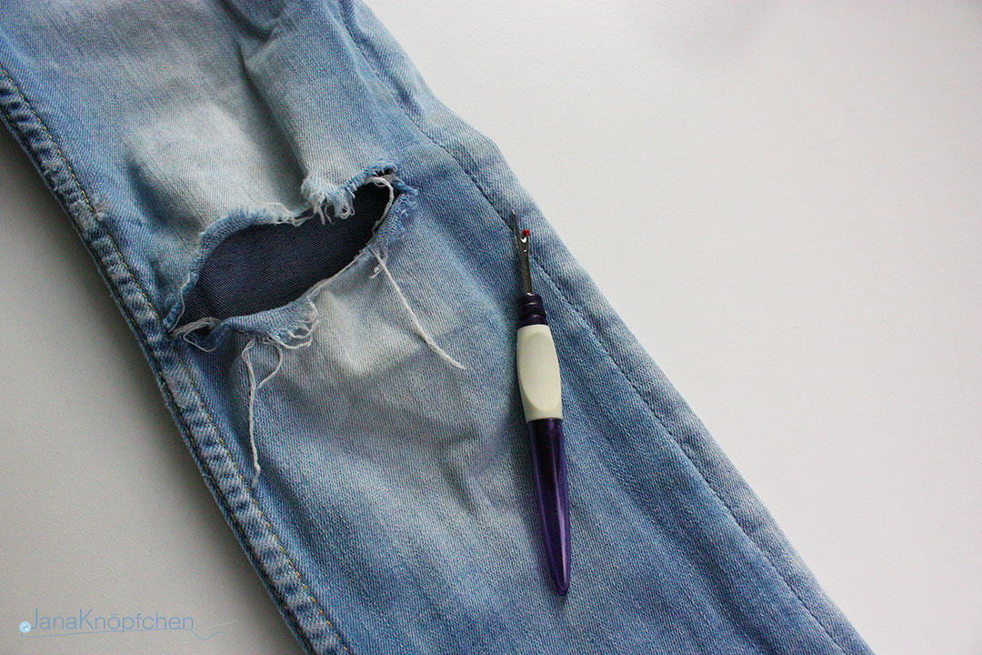 Tutorial wie flicke ich eine Jeans? Als erstes die Seitennaht öffnen. JanaKnöpfchen - Nähen für Jungs