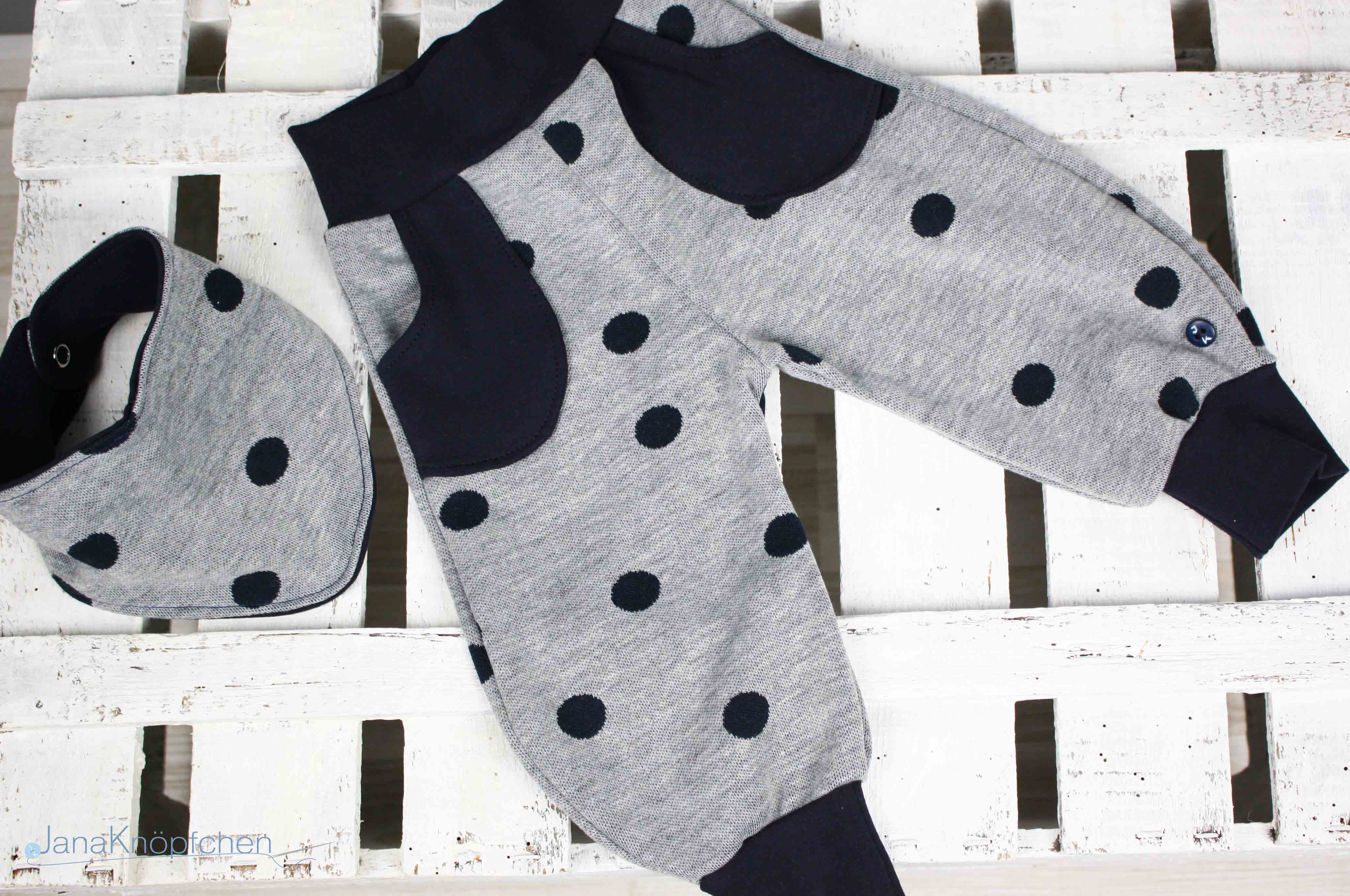 Babyset - Pumphose mit Tuch Gr. 62 als Geschenk zur Geburt. JanaKnöpfchen