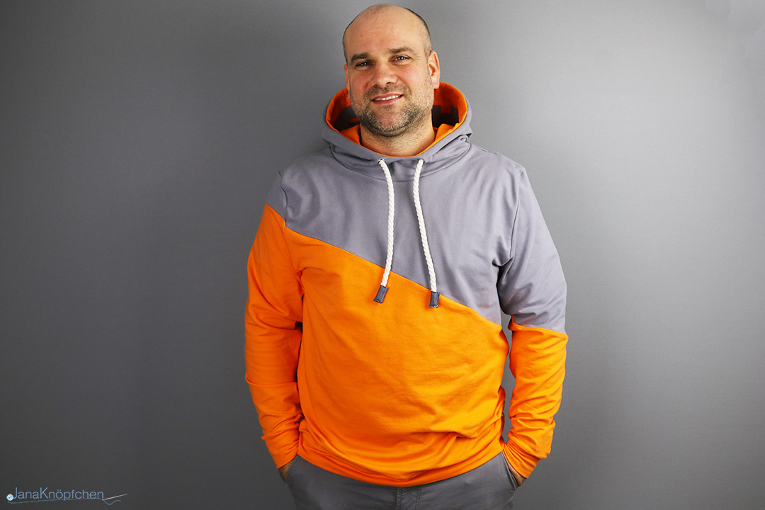 Ein Hoodie zum Geburtstag nähen. JanaKnöpfchen - Nähen für Jungs