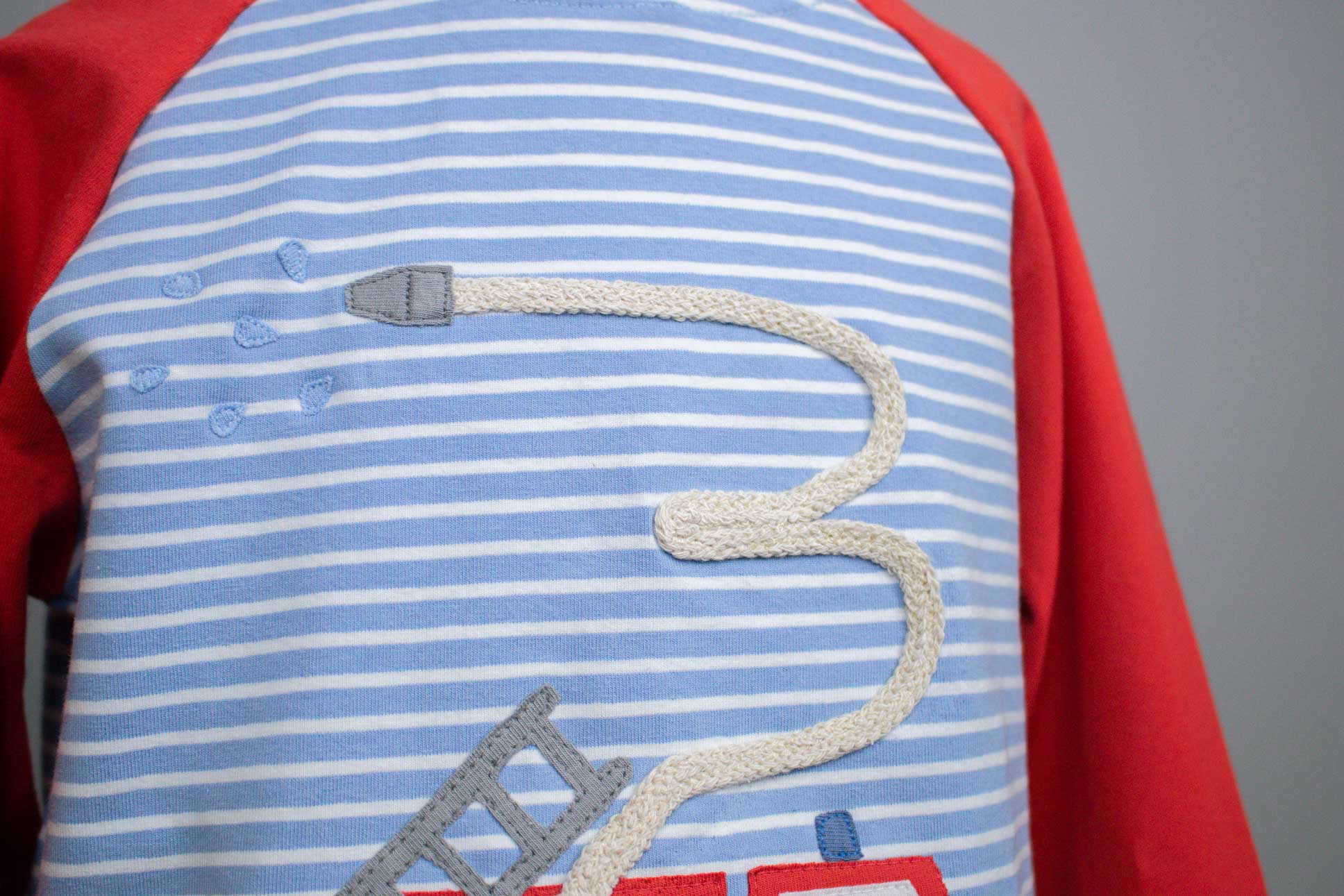 Handmade Kinderkleidung Geburtstagsshirt-Feuerwehr-JanaKnoepfchen-Shop