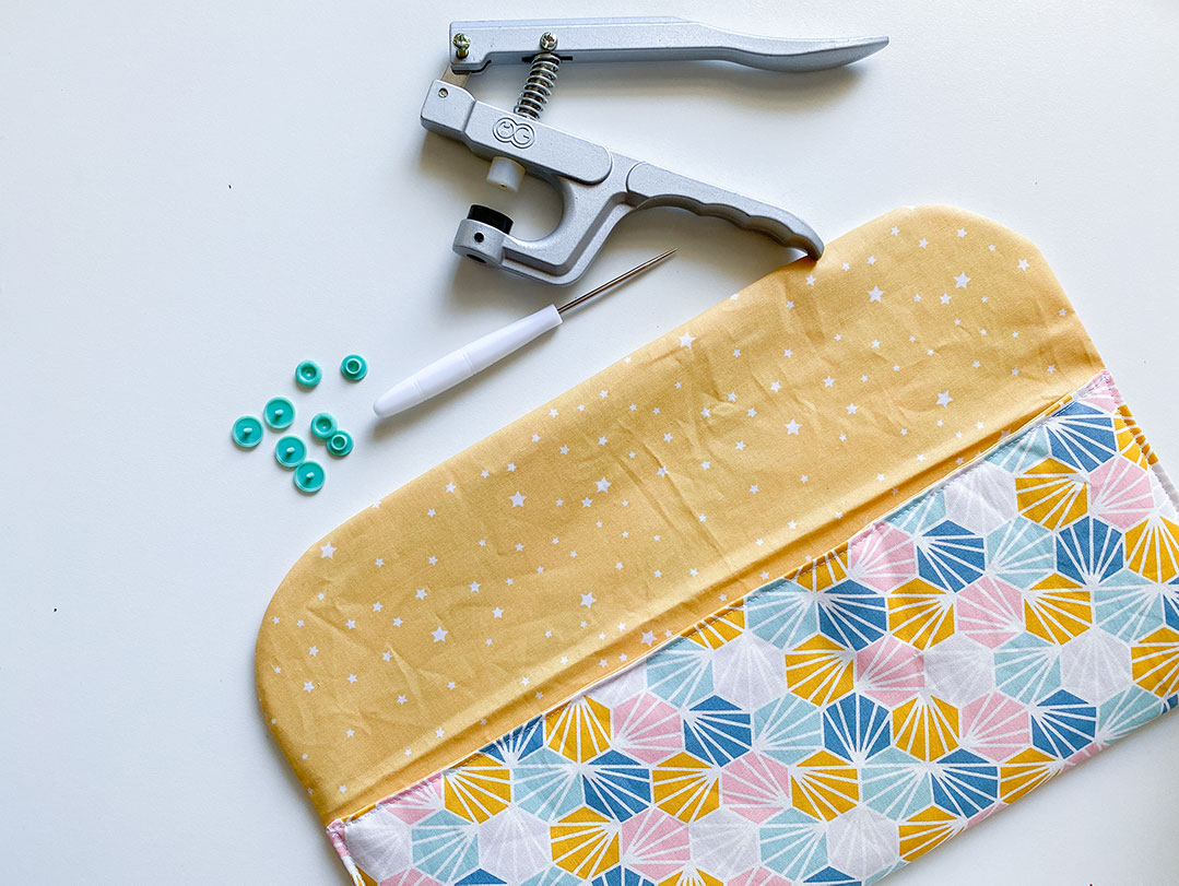 Tutorial Messertasche nähen. Druckknöpfe. JanaKnöpfchen - Nähen für Jungs