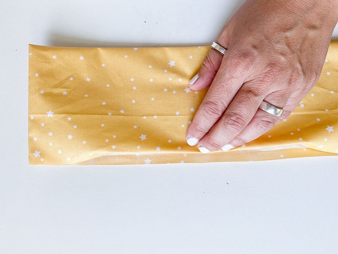 Tutorial Messertasche nähen. Wendeöffnung umklappen. JanaKnöpfchen - Nähen für Jungs