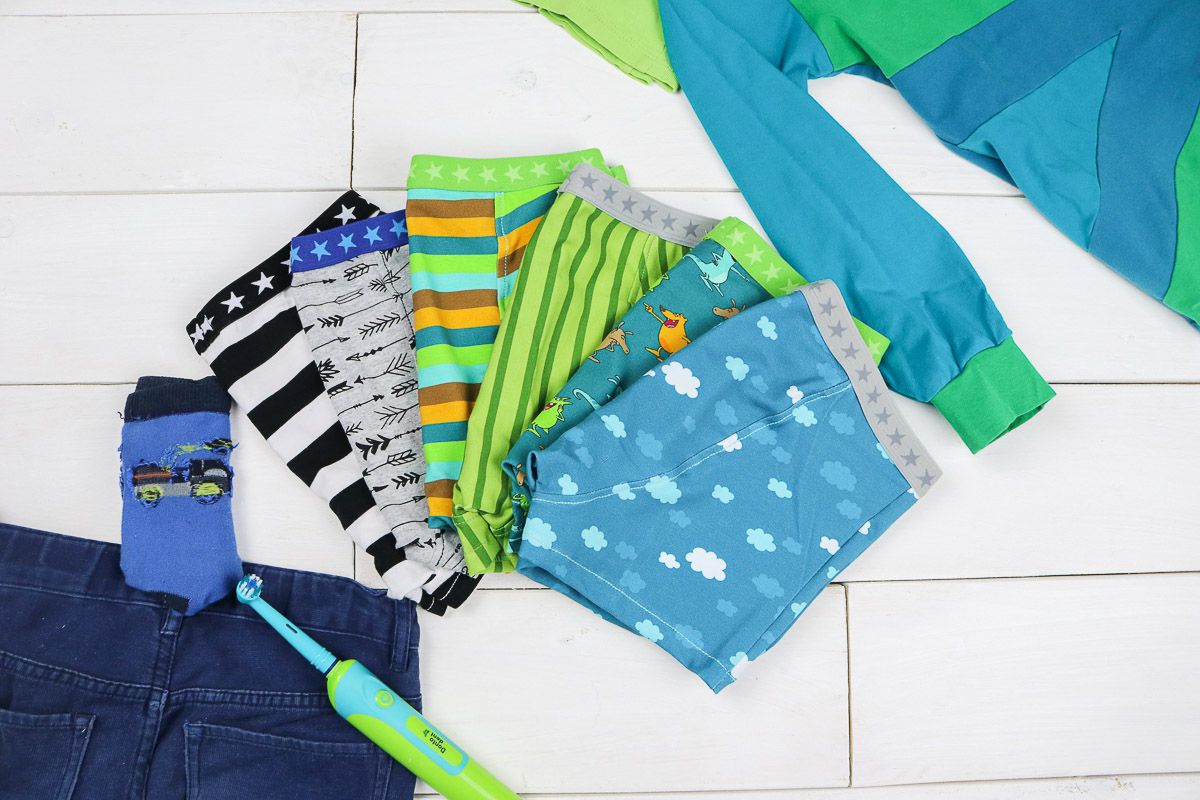 Stoffresteverwertung Boxershorts nähen. JanaKnöpfchen - Nähen für Jungs