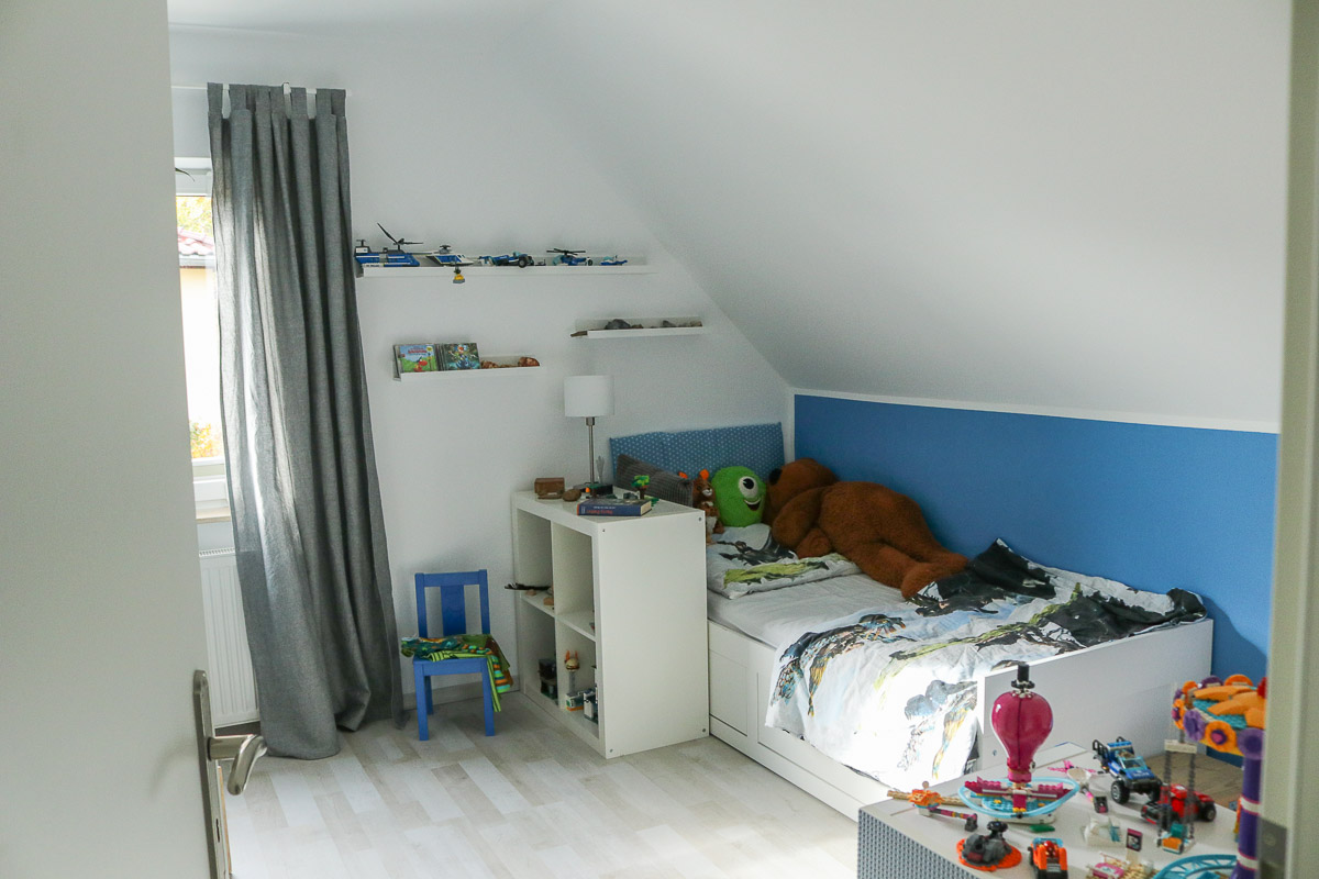 Kinderzimmerrenovierung. Lego-Kinderzimmer für Jungs selbstgemacht. JanaKnöpfchen - Nähen für Jungs