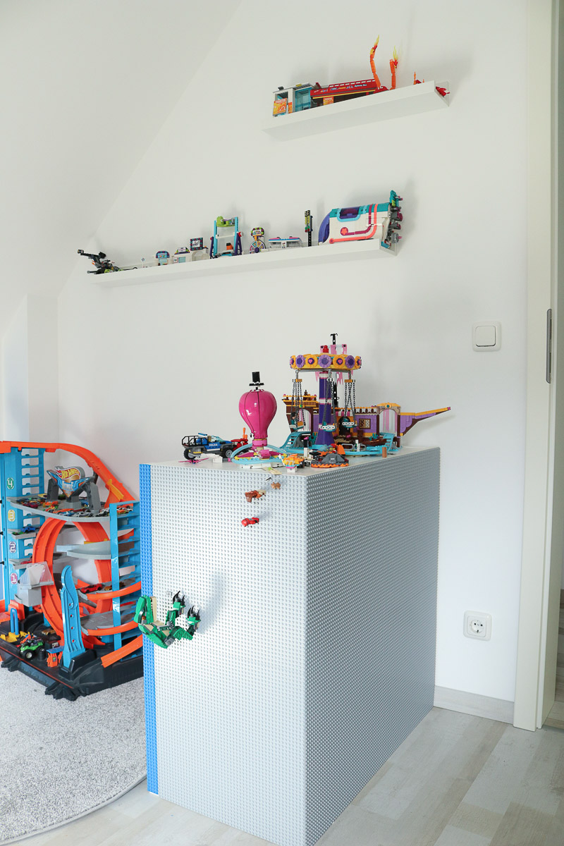 Ikea-Hack Regal wird zu Legoregal. JanaKnöpfchen - Nähen für Jungs