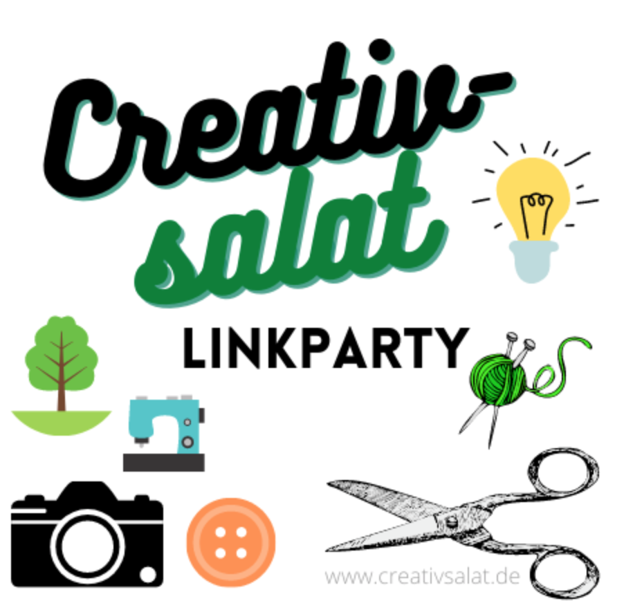Linkparty Creativsalat für DIY und Nähblogger.