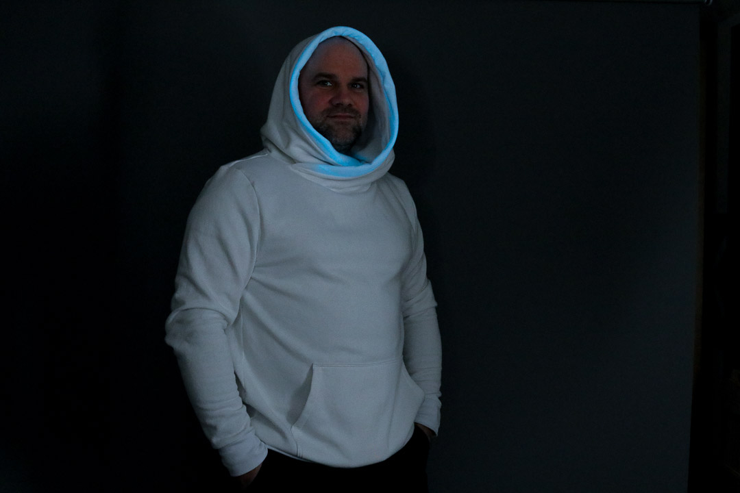 Hoodie mit LED nähen - leuchtende Kapuze. JanaKnöpfchen - Nähen für Jungs