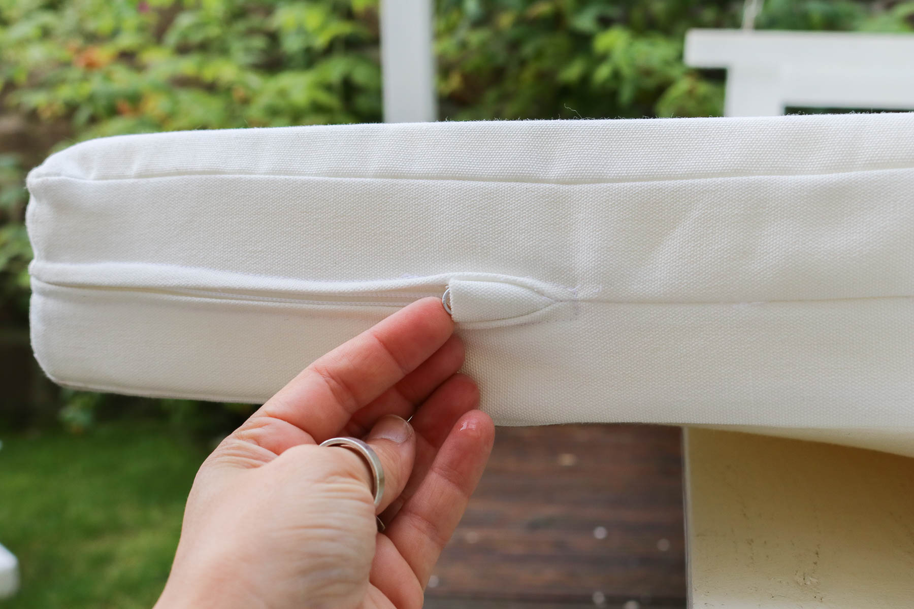 Zipper verdecken bei Reißverschluss. JanaKnöpfchen - Nähen für Jungs
