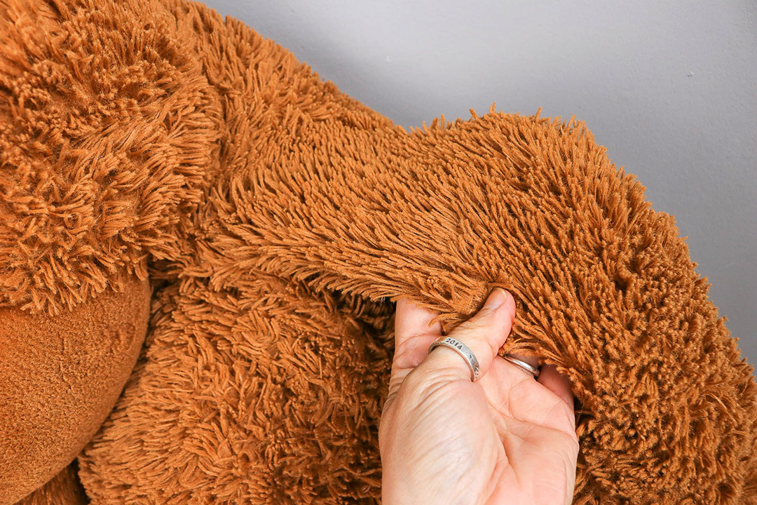 Kuscheltier neu füllen mit der Kissenfüllung von IKEA Kissen. JanaKnöpfchen - Nähen für Jungs