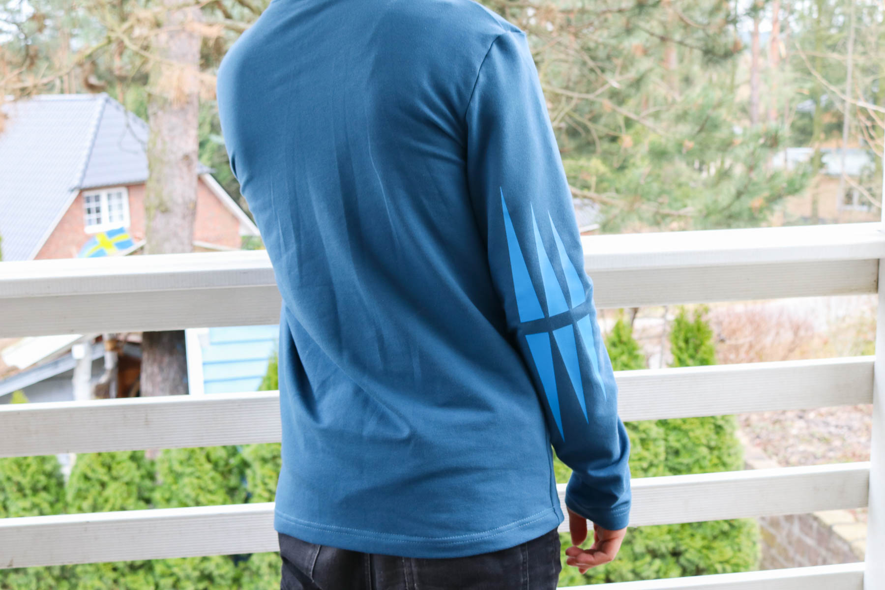 Sweater mit Wunschplott nähen. JanaKnöpfchen - Nähen für Jungs