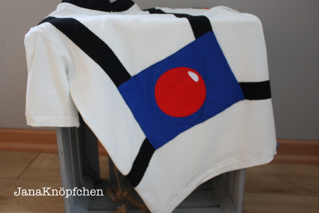 Astronauten T-Shirt nähen zum Geburtstag für Jungs. JanaKnöpfchen - Nähen für Jungs